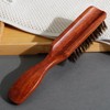 Anti-Itch, Growth-Promoting Stiff Boar Bristles Beard Brush for Men’s Grooming,