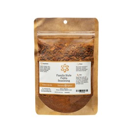 Savory Spice Family Style Fajita Seasoning - Chicken Fajitas Seasoning Mix | Use as Fajita Marinade Seasoning for Steak, Pork & Veggies - Low in Heat & Spice (1/2 Cup Bag - Net: 2.45 oz)