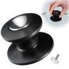KADAX Pot Lid Handle, Plastic and Stainless Steel Fireproof Lid