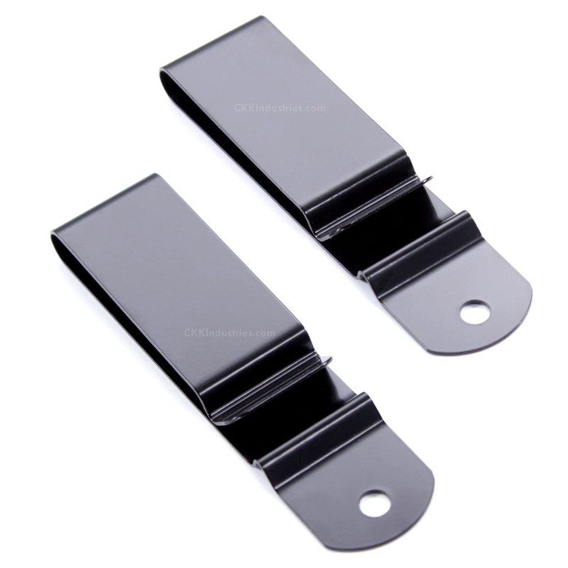 Universal Heavy Duty Metal Belt Clips - (Fits 1.75 inch