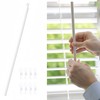 TEHAUX 46" Extra Long Blind Wand Replacement with 9 Hooks