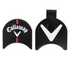 Callaway Golf Marker Magnetic Hat Clip & Ball Marker Black
