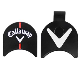 Callaway Golf Marker Magnetic Hat Clip & Ball Marker Black