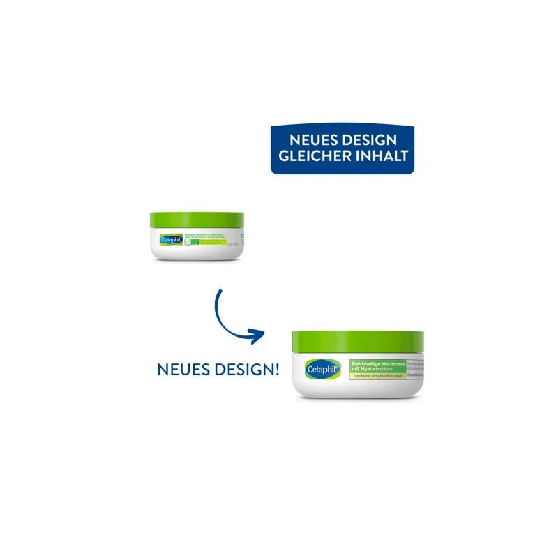 Cetaphil Rich Night Cream with Hyaluronic Acid 48 ml