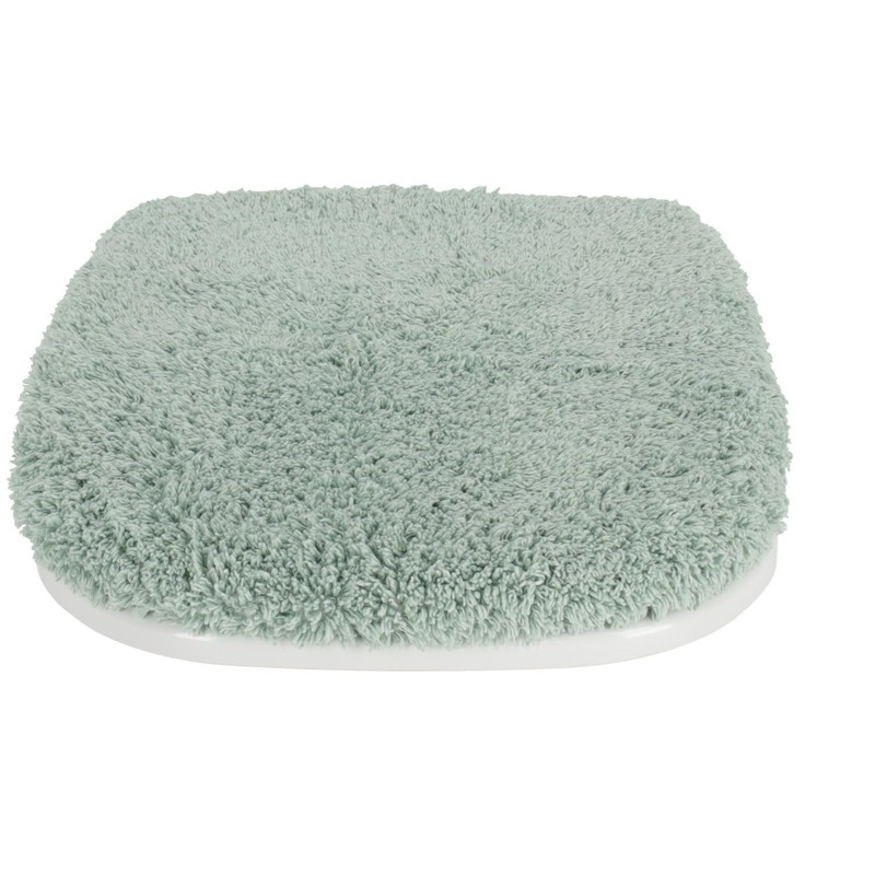 Velvet Toilet Lid Cover 50 x 45 cm