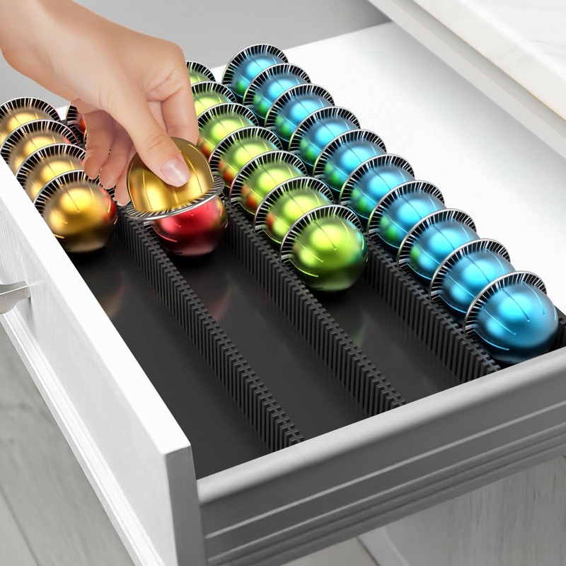 MZLlanyun Coffee Pod Storage Holder ，For Nespresso Vertuo capsules -