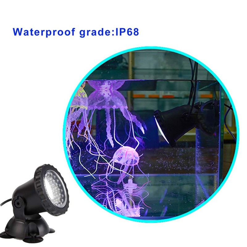 SHOYO Pond Lights Colored, Submersible Fountain Lights