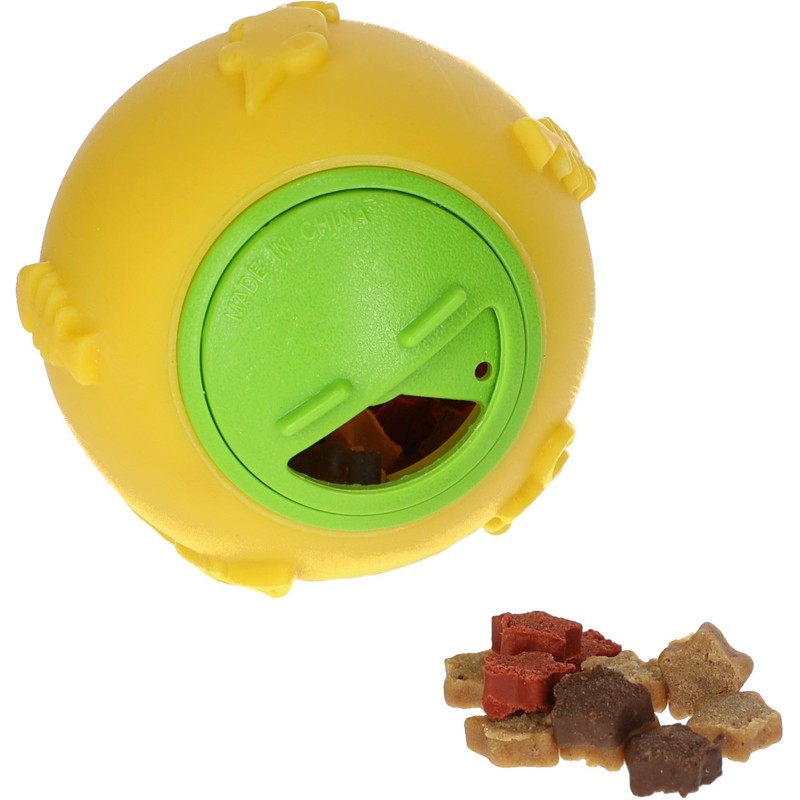 Kerbl Snack Ball 7.5 cm, Yellow