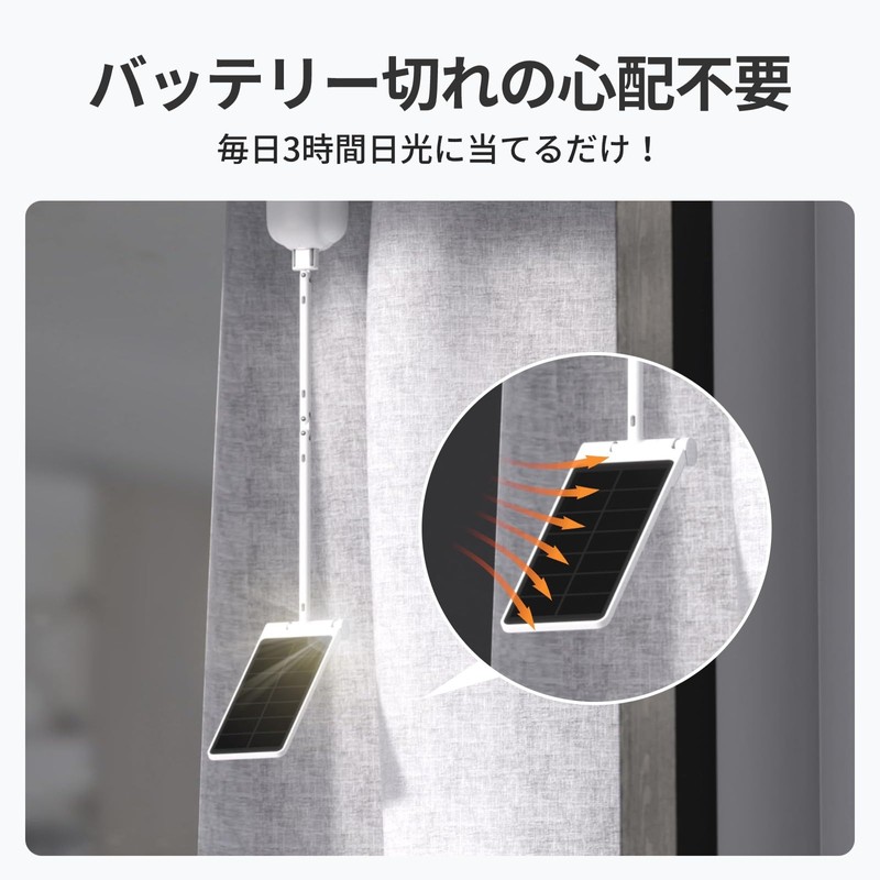 SwitchBot SwitchBot Curtain 3rd Generation Dedicated Solar Panel, Smart Home