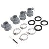 Type B Hose Adapter with Collar Replacement for Intex FIT