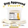 Woofora Rawhide Twist Sticks Dog Treats, Long Lasting Chew Sticks