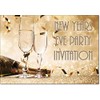 doodlecards New Years Eve Party Invitations Pack of 20 Invites