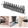 Guyuyii Flexible Drill Bit Extension Set - 105° Right Angle