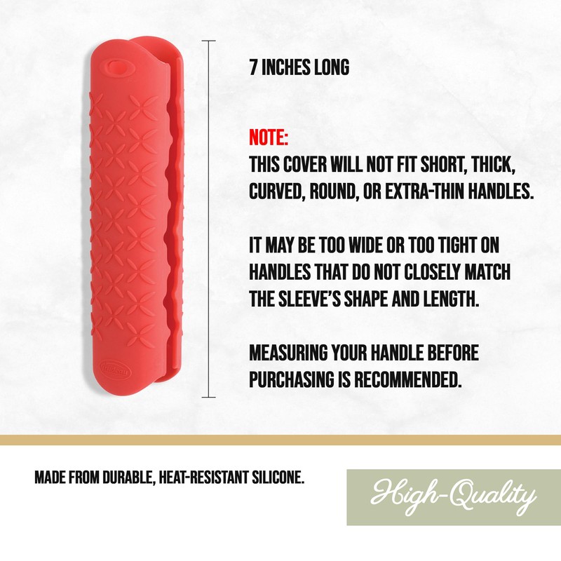 Trudeau Silicone Stay Cool Handle Grip (Colors May Vary)