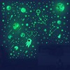 Glow in The Dark Stars and Planets Stickers 849Pcs Luminous