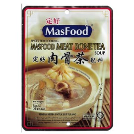 MasFood Meat Bone Tea Soup Spice Penang Bak Kut Teh 肉骨茶, 35g Each, Expiry: 10th February 2025