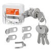 Mailbox Lock Replacement with 4 Keys - Multipurpose Mail Box