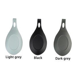 3 Pack Small Silicone Spoon Holder, Silicone Spoon Rest for Stove Top, Heat Resistant Cooking Spoon Holder for Kitchen Counter, Coffee Spoon Rest