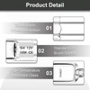 meillyocean W10886919 Oven Light Bulb, G4 Base, 10W 12V Halogen,