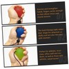 ORFOFE 3pcs Stress Balls Hand Therapy Exercise Balls for Strength