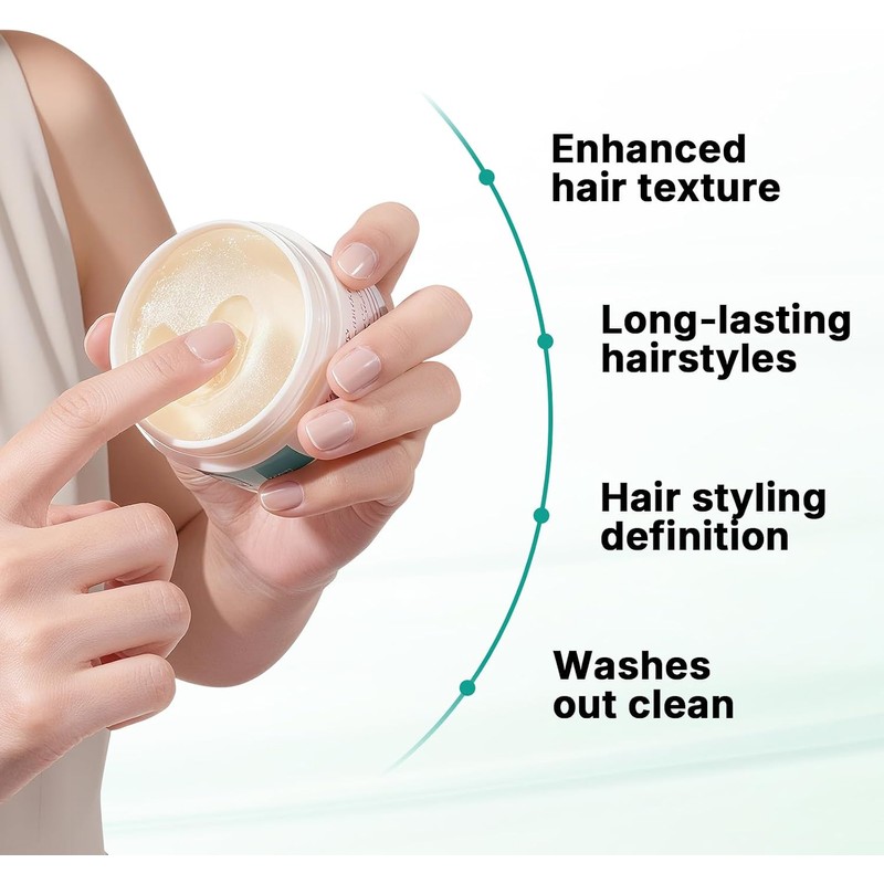 Karseell Cera Mate para Cabello, 3.4 oz