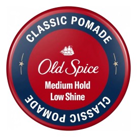 Old Spice Pomada Clásica Fijación Media Bajo Brillo 63g