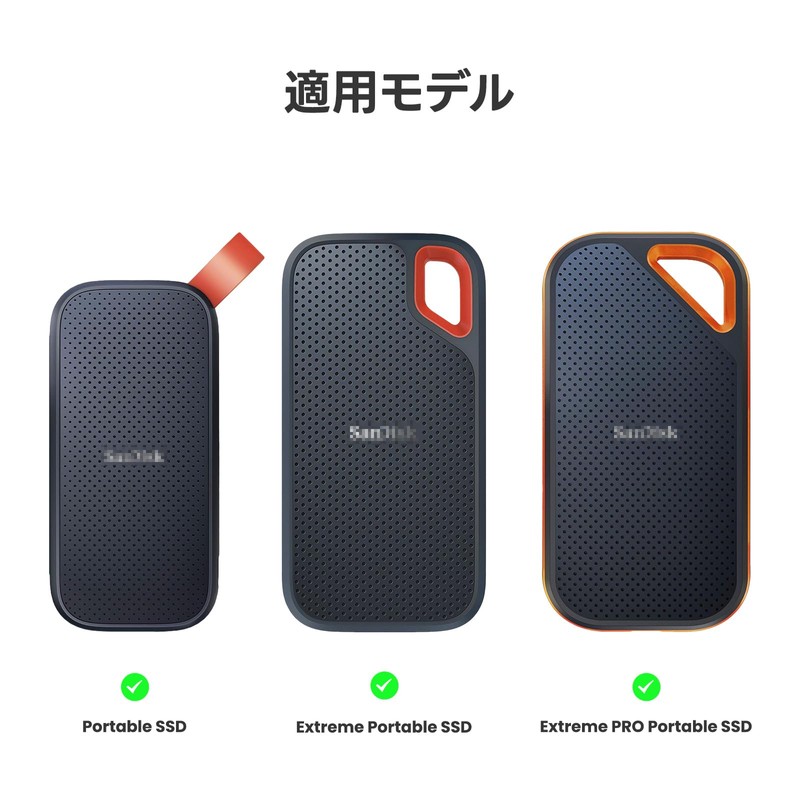 Mocamoro SanDisk Portable Case, SanDisk Portable SSD Portable Extreme PRO