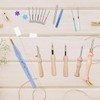 7Pcs Long Punch Needle Threaders,10" Needle Threaders for Punch Needles