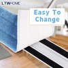 LTWHOME 60 cm (24") Microfiber Commercial Mop Refill Pads in