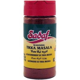 Sadaf Tikka Masala Seasoning - Tikka Masala Spice for Cooking and Food Seasoning - Chicken Tikka Masala Spice -Mediterranean Cuisine - Kosher - 2 Oz Bottle with Shaker Top