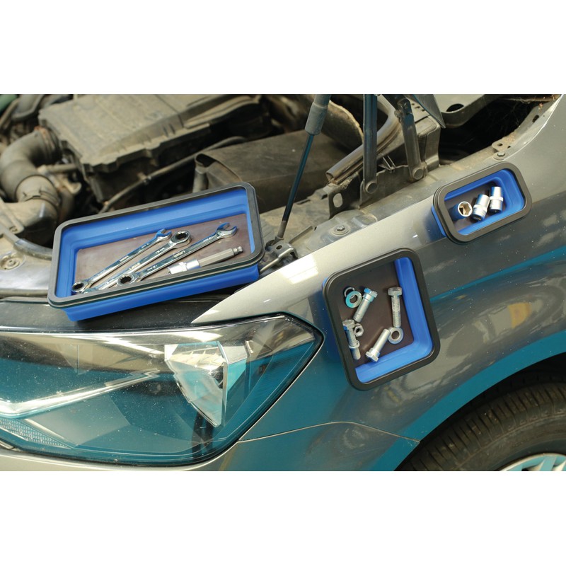 Laser 8755 Magnetic Parts Tray Set 3pc