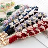 CHUQING Key Chain Macrame Lanyard Short Key Ring Fabric Boho