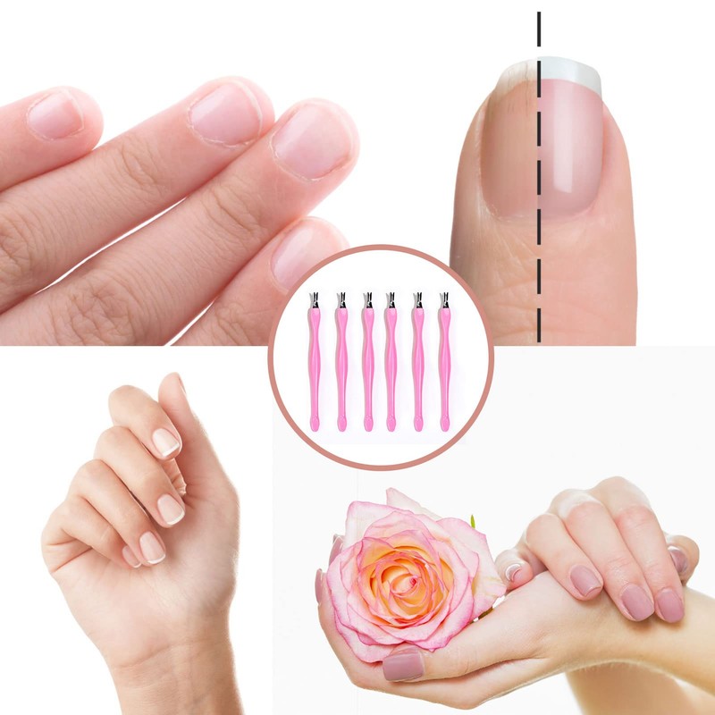 Cuticle knife Trimmer, 24 Pack Cuticle ForkTrimmer Nail Cuticle Remover
