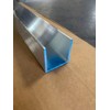 1/8" Thick x 2" x 2" Aluminum Channel, 6061-T6 Aluminum