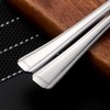 TEAHAHA 8 Piece Dinner Fork Set, Stainless Steel Fork Set，