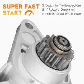 Starter for Mazda RX-8 2009 2010 2011 1.3L, 19127 N3R3-18-400 M1TA0271