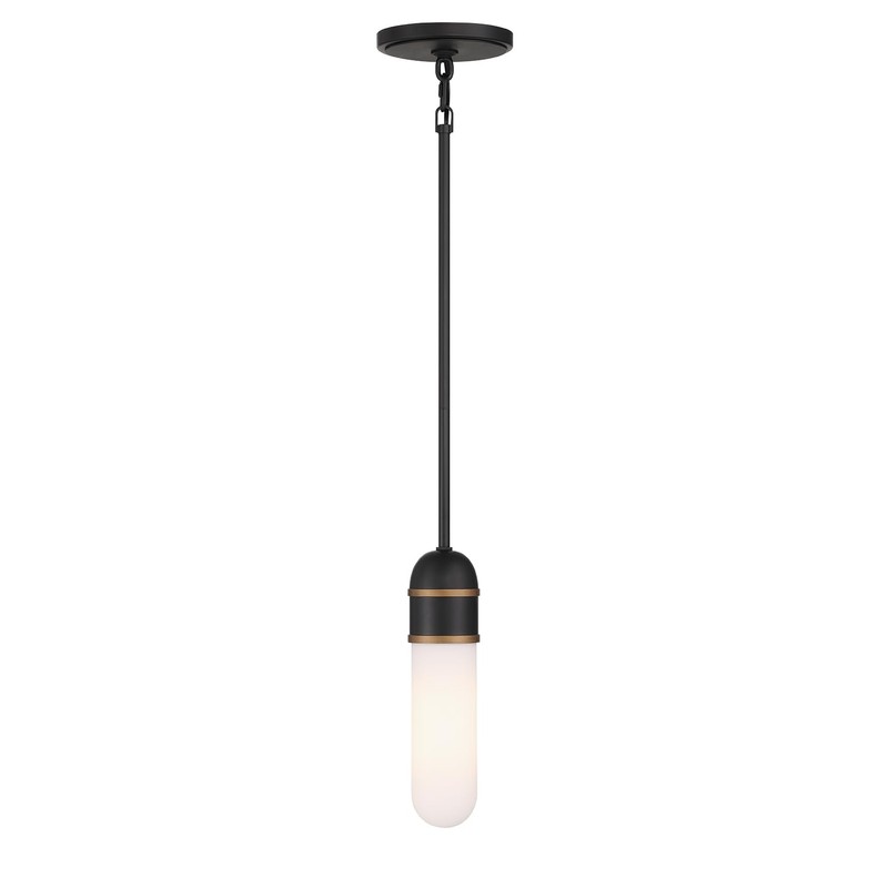 Crystorama Brian Patrick Flynn Capsule 1 Light Matte Black +
