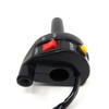 Motorcycle Quick Action Throttle Twistgrip with Switch Cluster Including Start