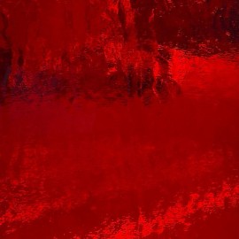 BiNARi Glass Studio® Wissmach COE 96-52 Dark Red Transparent Fusible Glass Sheet - 8"x10"