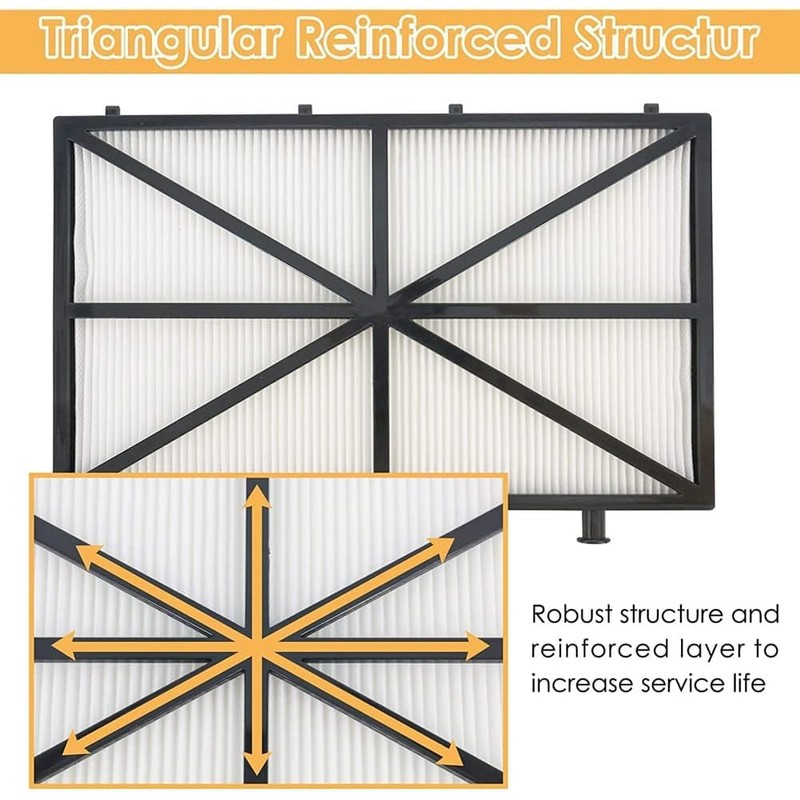 Pack of 4 Filter Cartridges, Fine Filter Basket 9991432-R4 Replacement