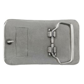 Western Floral Eagle Dogs Birds Star Replacement Belt Buckle Fits 1-1/2"(38mm) Belt Strap-Multi-Style Options, Type Buckle V3 - H8134 Bright Silver Gold, 1-1/2"