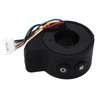 Throttle Accelerator Electric Scooter Finger Throttle Accessories Replacement Part Black