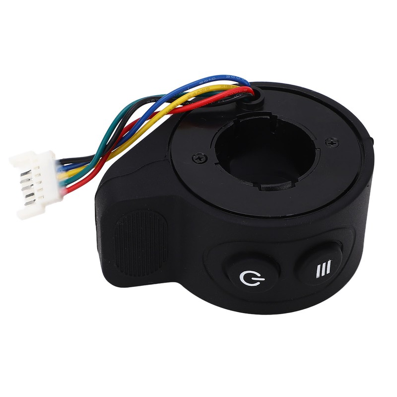 Throttle Accelerator Electric Scooter Finger Throttle Accessories Replacement Part Black
