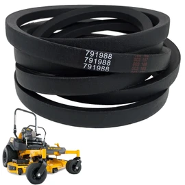 POAAOQ Mower Deck Belt 791988 / Aramid Cord / 140.75 inches/for Hustler Raptor EX (931899EX) 52 inch Deck,Raptor XD (943431CE) 48 inch Deck,Super Z CAT Diesel 72" (Side Discharge Deck)