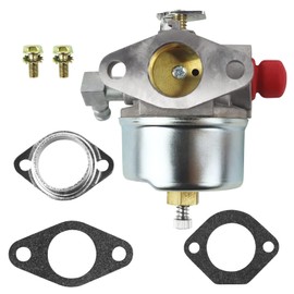 FLYPIG Lawn Mower Carb Carburetor with Gasket for Tecumseh 640350 632795 632795A LEV100 LEV105 LEV120 LV195EA LV195XA 640303 TVS75 TVS90 TVS100 TVS105 TVS115 TVS120 ECV100 TVXL90 TVXL115 LAV35 Mowers