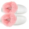 WOONEKY Luxurious Plush Liner for Women's Shoes Warm Furry Insoles