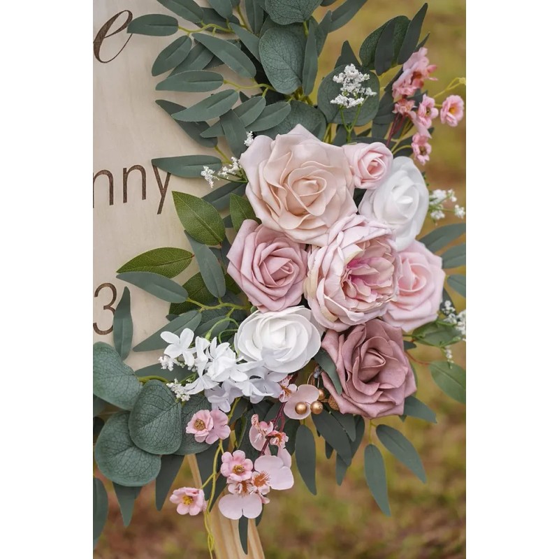 2pzs Pequeños Ramos Flores De Arco De Boda Flores Guirnalda