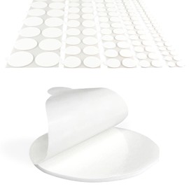 KLEBESHOP24 Double Sided Foam Glue Dots | Extra Strong | 1mm Thickness | 25mm Diameter (Pack of 2500)