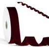 Velvet Ribbon for DIY Crafts Gift Wrapping, Trimming Ribbon for