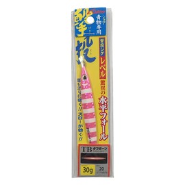 OWNER GJL-30 Metal Jig Lure, Shooting Jig Level, 1.1 oz (30 g), Pink Zebra Glow #20 31870